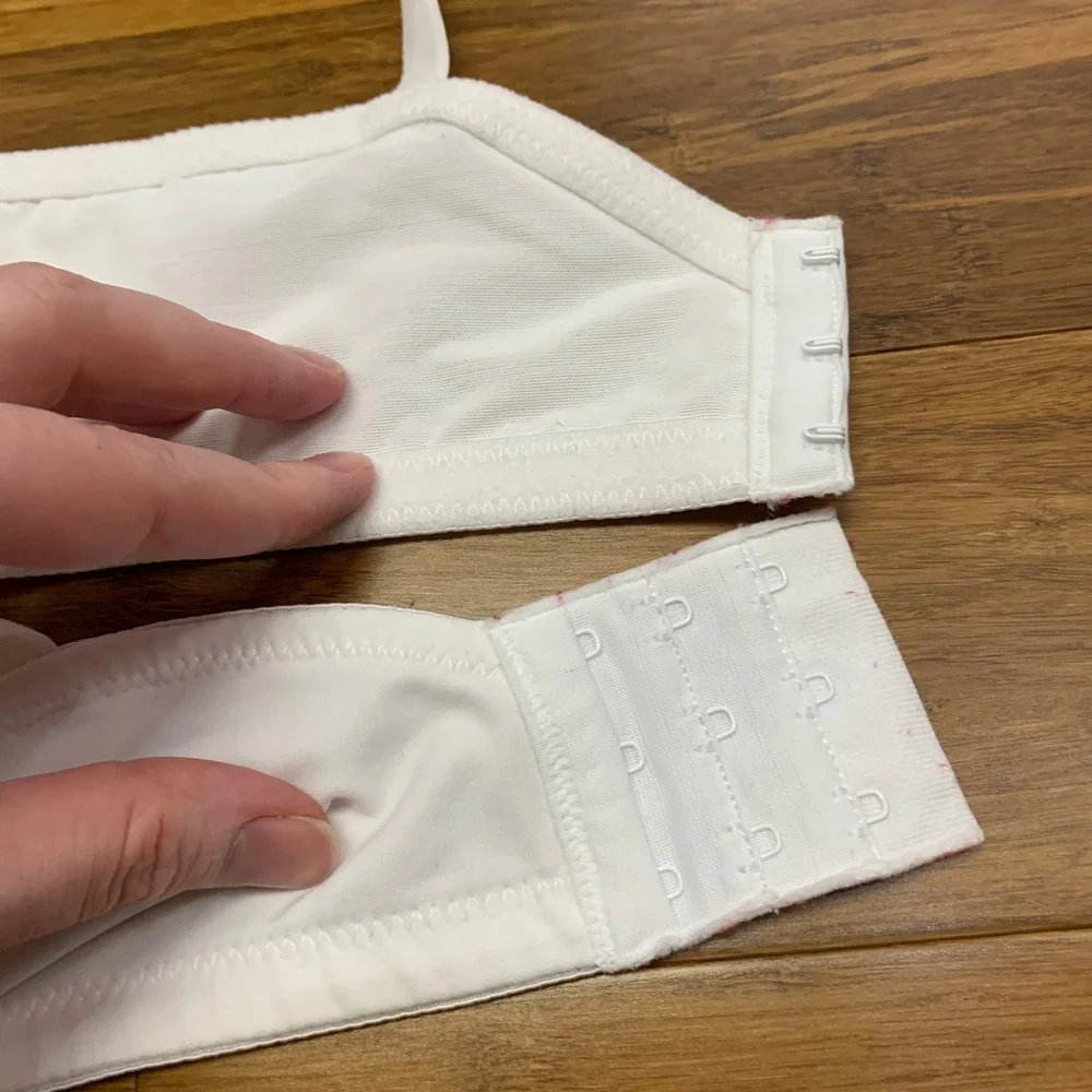Playtex White Bra 4594 Womens Size 44C Comfort Full‎ Coverage Adjustable Straps
